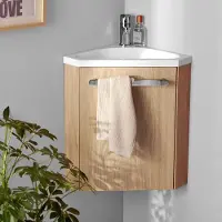 MOB-IN Meuble lave-mains SKINO + robinet chromé