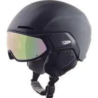 Alpina Casque de Ski Alpina Alto QV Black Matt (Cobalt Green)-59 - 63 cm