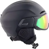 Alpina Casque de Ski Alpina Alto QV Black Matt (Cobalt Green)-55 - 59 cm