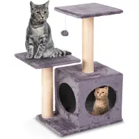 Pethaus Griffoir pour chat 71 cm DR-263 avec souris j. gris