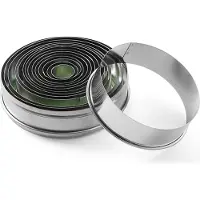 Hendi Ausstechformset, mit glattem Rand, ø19-112, (H)35mm