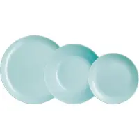 Luminarc Vaisselle Diwali Turquesa turquoise verre 18 pièces