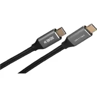 IBox I-box usb w/usb c, 50 cm de câble usb 3.2 gen 2 (3.1 gen 2) noir