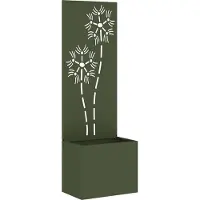 Syfax Écran de confidentialité de jardin Vert olive 50 x 140 cm