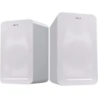 Fenda Enceintes F&D R40BT/ 2.0/ 60W/ bois/ blanc/ BT4.2/ USB/ entrée optique/ télécommande