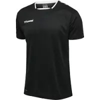 Hummel Authentic Polyester maillot à manches courtes enfants black/white 116