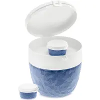 Koziol Boîte à snacks pour salade et sauce BENTOBOX M, 3 pièces,