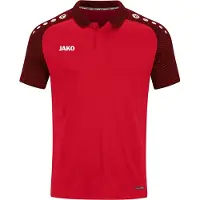 Jako Performance Polo Hommes - Rouge / Noir | Taille: M