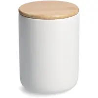 Zeller Pot en céramique avec couvercle pour produits en vrac, 1200 ml