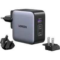 UGREEN Ug90409 65w Usb-a And Usb-c Wall Charger Argenté