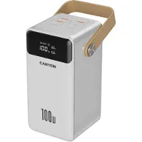 Canyon PB-610, 60000 mAh PD 100W, blanc