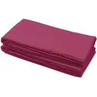 Lovely Home Drap de lit 100 % coton 180 x 290 cm - 1 personne - Fuchsia