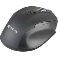 Techly IM 102-WBK, droite, optique, RF sans fil, 1600 DPI, noir