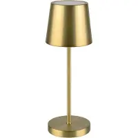 Assheuer & Pott APS 17027 MERLE MINI Lampe de table USB-C sans fil, température de couleur et luminosité réglables, protégée contre les projections d'eau IP 54, station d'accueil et télécommande incluses
