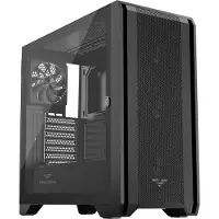 Preyon Boîtier Nest Windy, Idéal pour la construction de jeux et d'ensembles informatiques professionnels, Supporte les cartes mères ATX, Micro-ATX et Mini-ITX