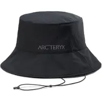 Arc'teryx - Bob déperlant de randonnée - Sinsolo Bucket Black en Nylon - Taille S/M - Noir