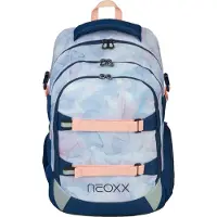 NEOXX sac d'école pour ordinateur portable Active Pro School Backpack Dreaming Of Pastel bleu