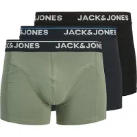 Jack & Jones Boxers JACTIMOTHY SOLID TRUNKS X3 hommes - Multicolore - EU S