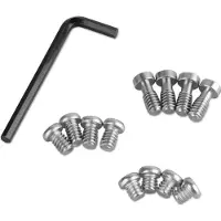 SmallRig Pack de vis hexagonales, Accessoires vidéo, Argent
