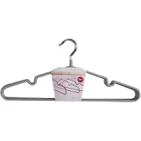 House Nordic Cintres en métal gris Lot de 10 - Massa Hangers
