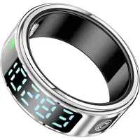 Felixx Beafon, , Smart Ring, SR21D, écran LED, bouton tactile, couleur : argent