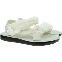 Melissa Sandales plates PAPETTE FLUFFY RIDER AD femmes - Beige - 39