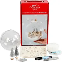 Creativ Company Set de matériel pour pendentif boule, 1pc