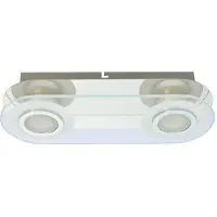 ITALUX Flavio LED plafond moderne chrome MD14088-02 CH