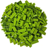 LEGO Briques surélevées Citron vert NOUVEAU ! Quantité 250x - Chaque mélange est composé individuellement