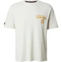 Superdry T-Shirt 'Tokyo Narrative' beige / moutarde