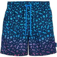 Playshoes Shorts de bain marine / azur / violet / rose