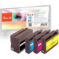 Peach Encre 0F319883 cartouche d'encre Noir, Bleu, Magenta, Jaune Multipack 4 pièce(s)
