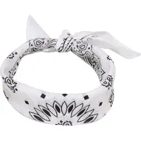 Urban Classics Foulard jaune / noir / blanc
