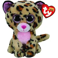 TY Beanie Boos Livvie Léopard 24cm en peluche
