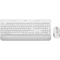 Logitech Mk650 Wireless Keyboard And Mouse German Argenté