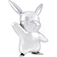 Boti Pokemon PKW2394 25e célébration 7,6 cm Argent Pikachu figure argenté Nouveau