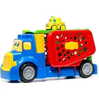 MOLTO Transpoches-lkw Avec blocs + 1 voiture électrique 12-24 mois 12-24 mois