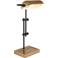 Globo Lampe de bureau Marid Or avec noir