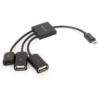 Gembird UHB-OTG-02 hub d'interface USB 2.0 Micro-B
