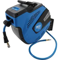 Bgs Tuyau à air comprimé avec enrouleur automatique 12 m + 2 m - 3323
