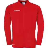 Uhlsport Veste de sport rouge feu / blanc