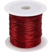 Titanum Fil de fer rouge pour fleurs 30 m