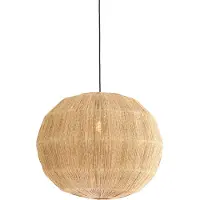 Light & Living - suspension - Junna - naturel - textile - Ø 60cm - E27 - 2995883
