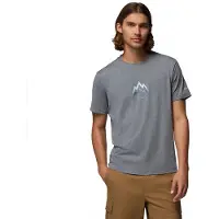 Columbia Parsons Point Graphic Short Sleeve T-shirt Gris S Homme