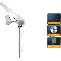 OEM Turbine horizontale, puissance 10KWh, faible niveau sonore, avec régulateur MPPT, 2000W, 12V