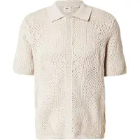 Levi's Vestes en maille 'Sweater Camp Shirt' beige