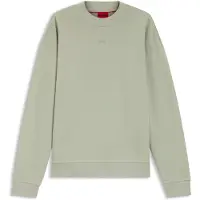 HUGO Sweat Relaxed en molleton de coton avec logo