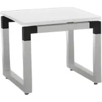 AEA Table basse élégante gris clair Meubles de bureau de luxe Bois Table basse Moderne