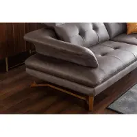 AEA Ensemble de canapés 321 places Canapés Garnitures Modernes Gris Ensemble de fauteuils