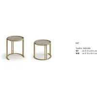 AEA Tables d'appoint Tables basses Table de café design Table de salon Meubles